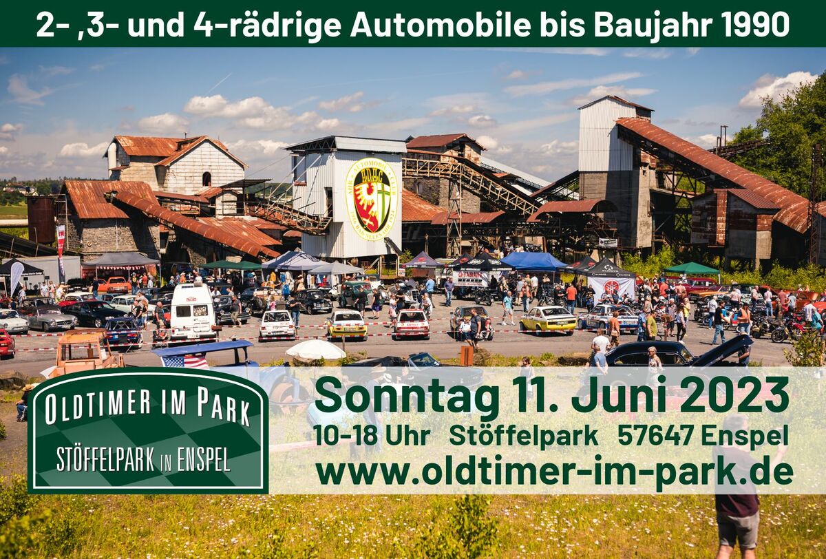 Logo der Veranstaltung «Oldtimer im Park»