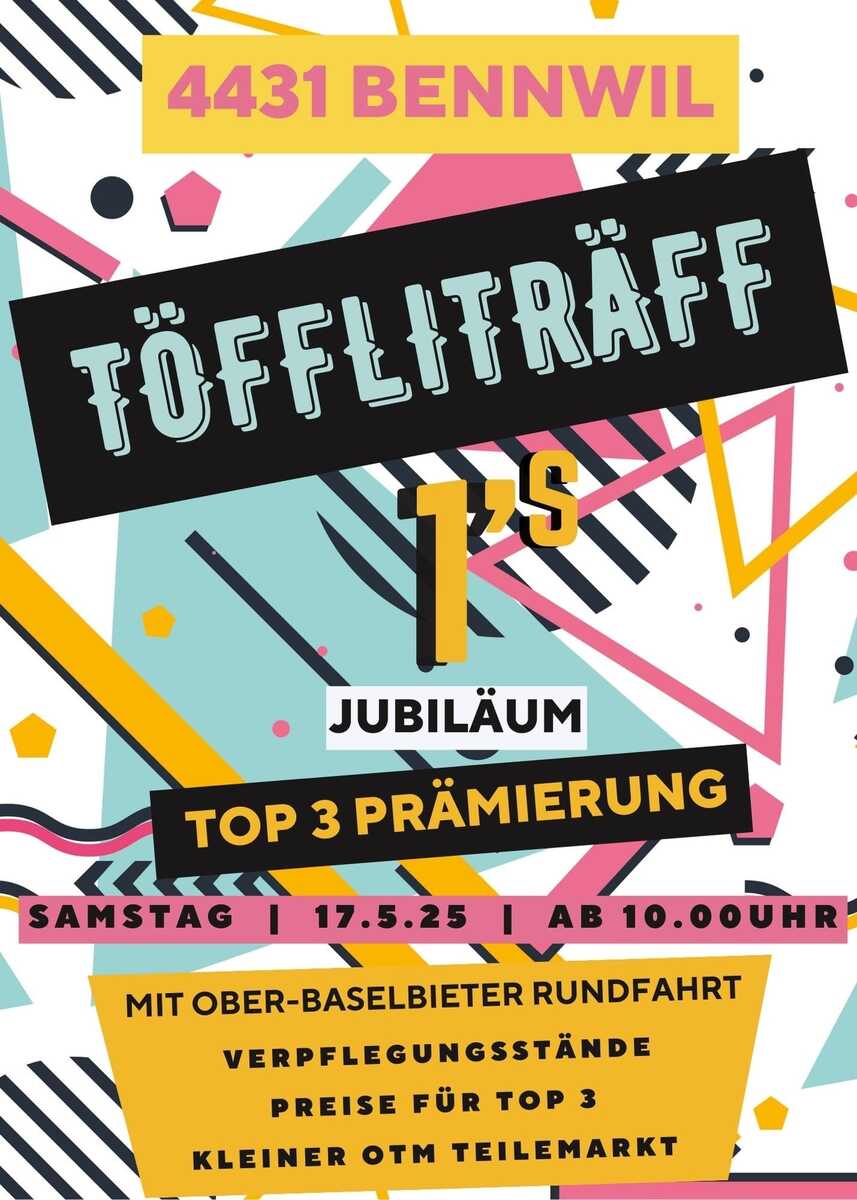 Logo der Veranstaltung «Töffliträff Bennwil»