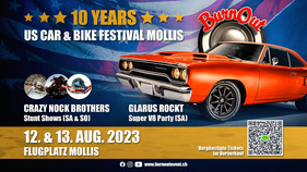 Logo von Burn Out Mollis – US Car & Bike Festival