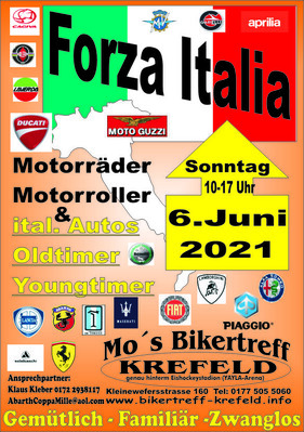 Logo der Veranstaltung «Forza Italia»