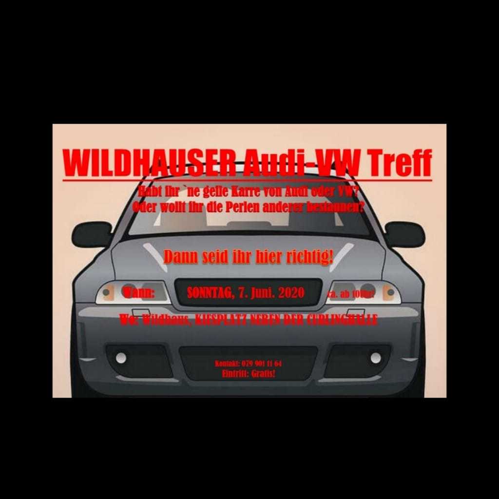 Logo der Veranstaltung «Audi-VW Treffen Wildhaus»