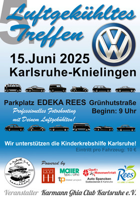 Logo der Veranstaltung «5. Luftgekühltes VW Treffen»