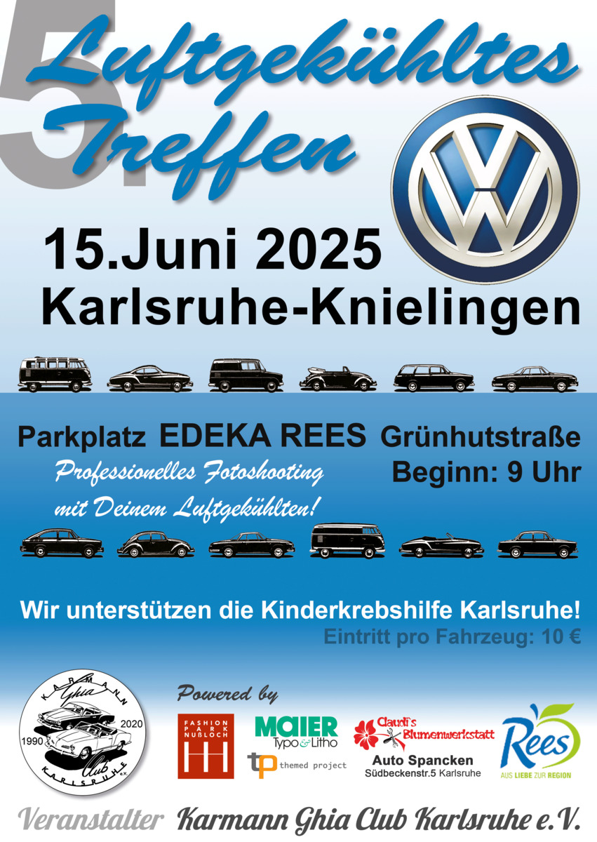 Logo der Veranstaltung «5. Luftgekühltes VW Treffen»