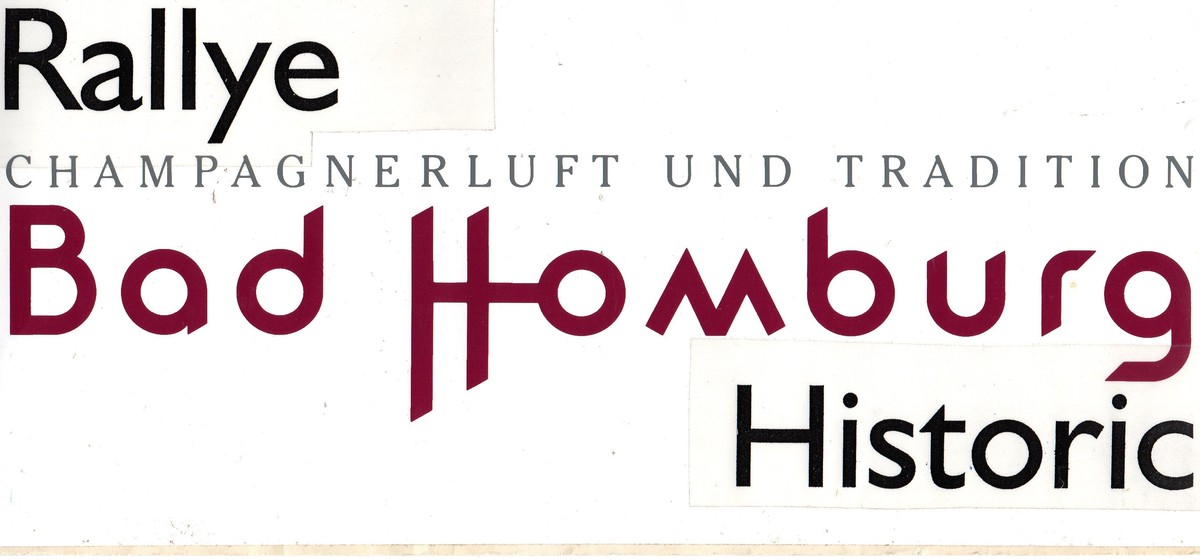 Logo der Veranstaltung «Rallye Bad Homburg Historic»