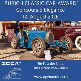 Logo der Veranstaltung «Zurich Classic Car Award»