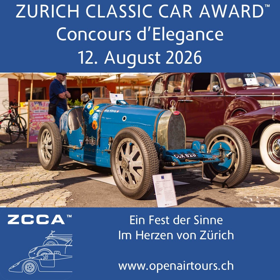 Logo der Veranstaltung «Zurich Classic Car Award»