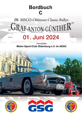Logo der Veranstaltung «28. MSCO Oldtimer-Classic-Rallye „Graf-Anton-Günther“» Logo der Veranstaltung «28. MSCO Oldtimer-Classic-Rallye „Graf-Anton-Günther“»