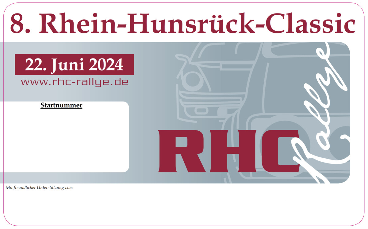 Logo der Veranstaltung «8. Rhein-Hunsrück-Classic»