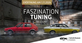 Logo der Veranstaltung «Faszination Tuning - VW vs. Opel» Logo der Veranstaltung «Faszination Tuning - VW vs. Opel»