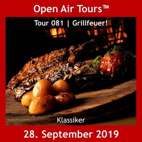 Logo der Veranstaltung «Tour 080 | Grillfeuer!»