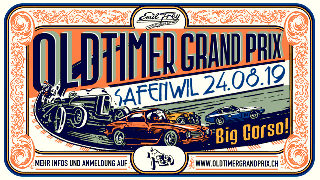 Logo der Veranstaltung «Oldtimer Grandprix Safenwil»