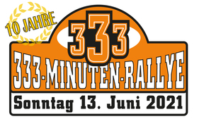 Logo der Veranstaltung «333-Minuten-Rallye» Logo der Veranstaltung «333-Minuten-Rallye»