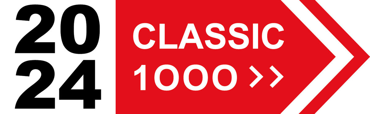 Logo der Veranstaltung «Classic1000 – 5. Rallye der 1000 Kilometer»
