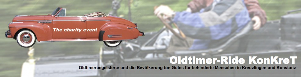 Logo der Veranstaltung «Oldtimer-Ride-KonKreT»