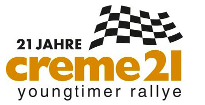 Logo der Veranstaltung «Creme21 Youngtimer Rallye»