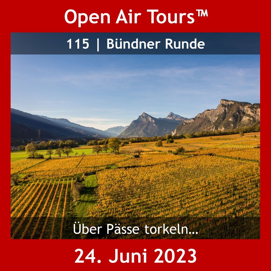 Logo der Veranstaltung «Open Air Tours | 115 | Bündner Runde»