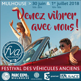 Logo der Veranstaltung «Festival du véhicule anciens à Mulhouse»