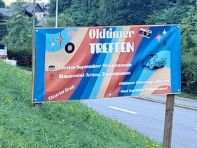 Logo der Veranstaltung «Oldtimer Treffen Zweisimmen»