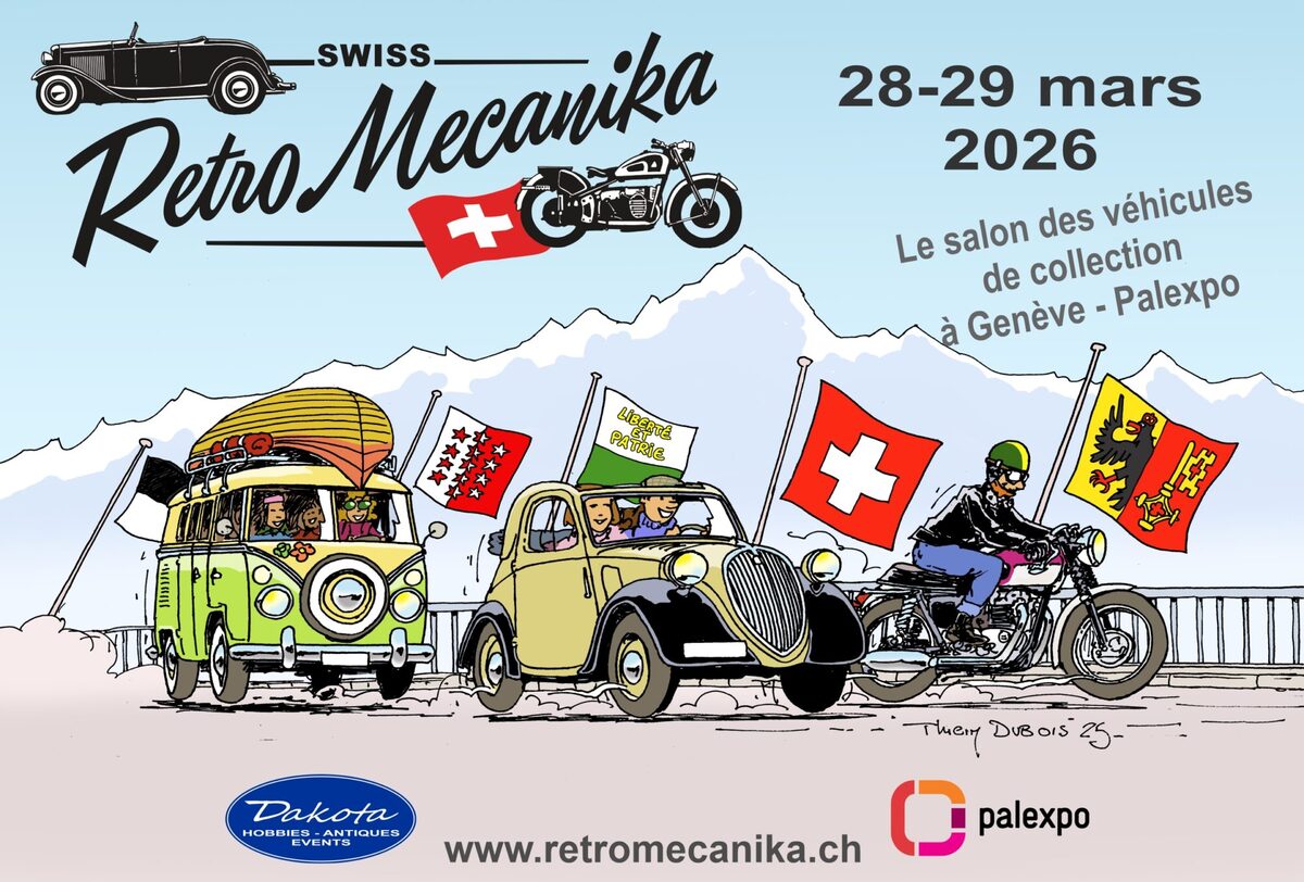 Logo der Veranstaltung «Swiss Retro Mecanika»