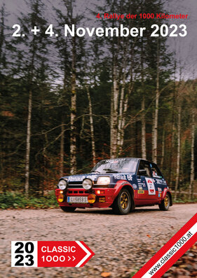 Logo der Veranstaltung «Classic 1000 – 4. Rallye der 1000 Kilometer»