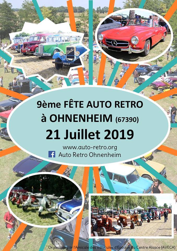 Logo der Veranstaltung «Auto Retro Ohnenheim»