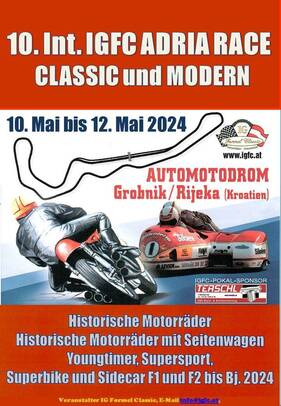 Logo der Veranstaltung «10. Int. IGFC Adria Race»
