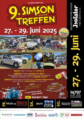 Logo der Veranstaltung «9. Simson und Ost Rad Treffen»