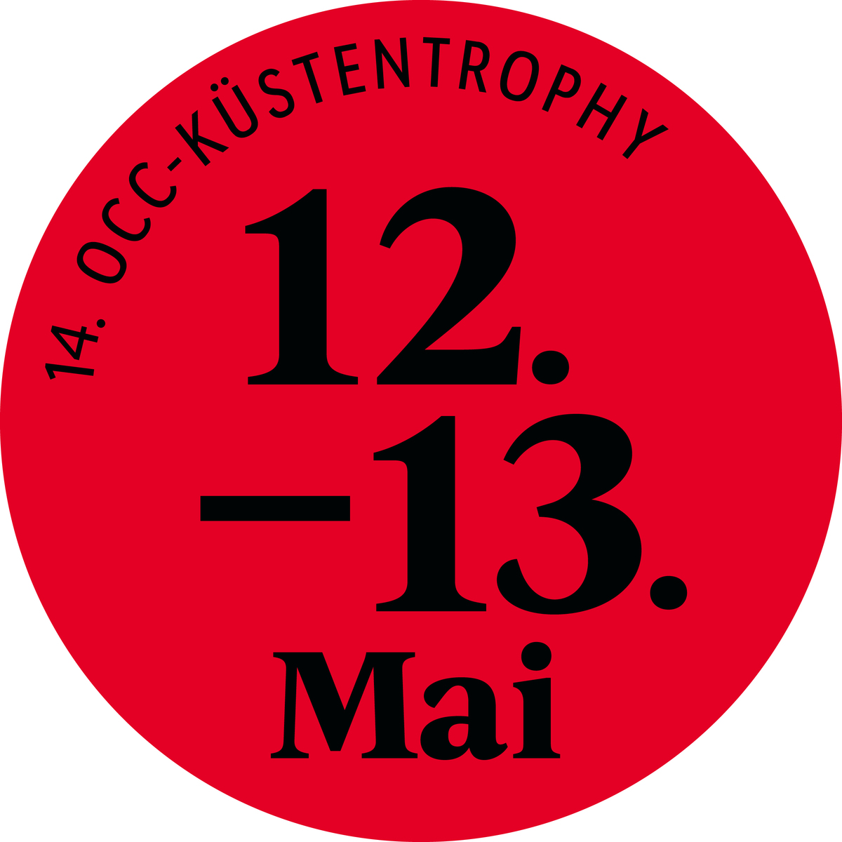 Logo der Veranstaltung «14. OCC Küstentrophy»