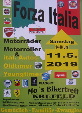 Logo der Veranstaltung «Forza Italia»