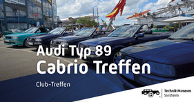 Logo der Veranstaltung «Audi Typ 89 Cabrio Treffen» Logo der Veranstaltung «Audi Typ 89 Cabrio Treffen»
