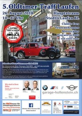 Logo der Veranstaltung «5. Oldtimer Träff Laufen»