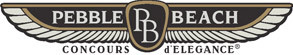 Logo der Veranstaltung «Pebble Beach Concours d'Elegance»