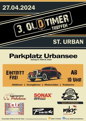 Logo der Veranstaltung «3. Oldtimertreffen St. Urban»