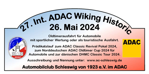 Logo der Veranstaltung «27. Int. ADAC Wiking Historic»