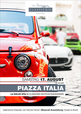 Logo der Veranstaltung «Piazza Italia - Oldtimertreff»