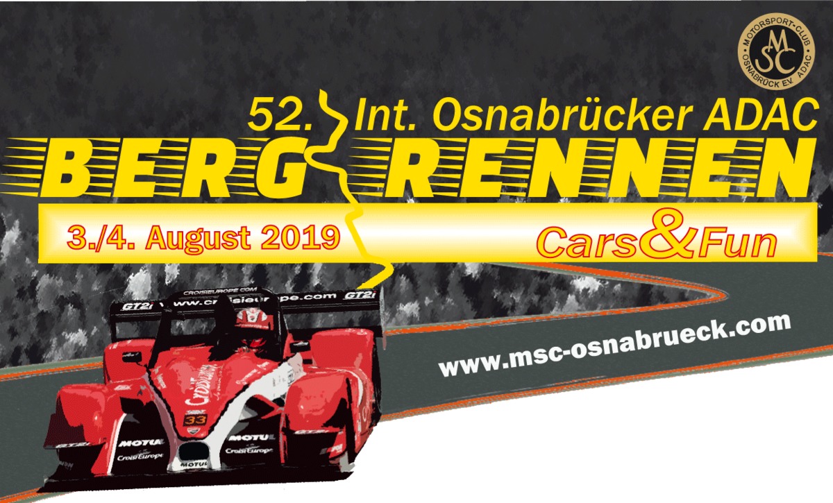 Logo der Veranstaltung «52. Int. Osnabrücker ADAC Bergrennen»