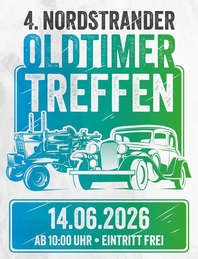 Logo der Veranstaltung «4. Nordstrander Oldtimertreffen»