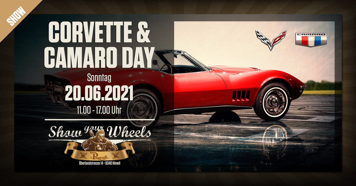 Logo der Veranstaltung «Corvette & Camaro Sunday»