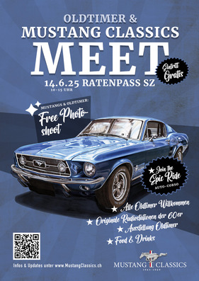Logo der Veranstaltung «Oldtimer & Mustang Classics Meet»