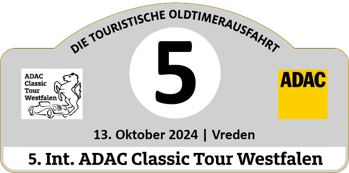 Logo der Veranstaltung «5. Internationale ADAC Classic Tour Westfalen»