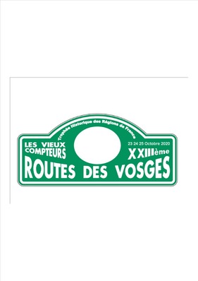 Logo der Veranstaltung «XXIII° Routes des Vosges»