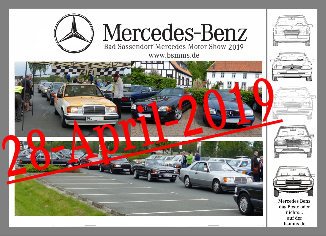 Logo der Veranstaltung «Bad Sassendorf Mercedes Motor Show»