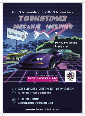 Logo der Veranstaltung «6th Slovenian Youngtimer Meeting»