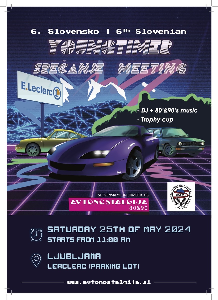 Logo der Veranstaltung «6th Slovenian Youngtimer Meeting»