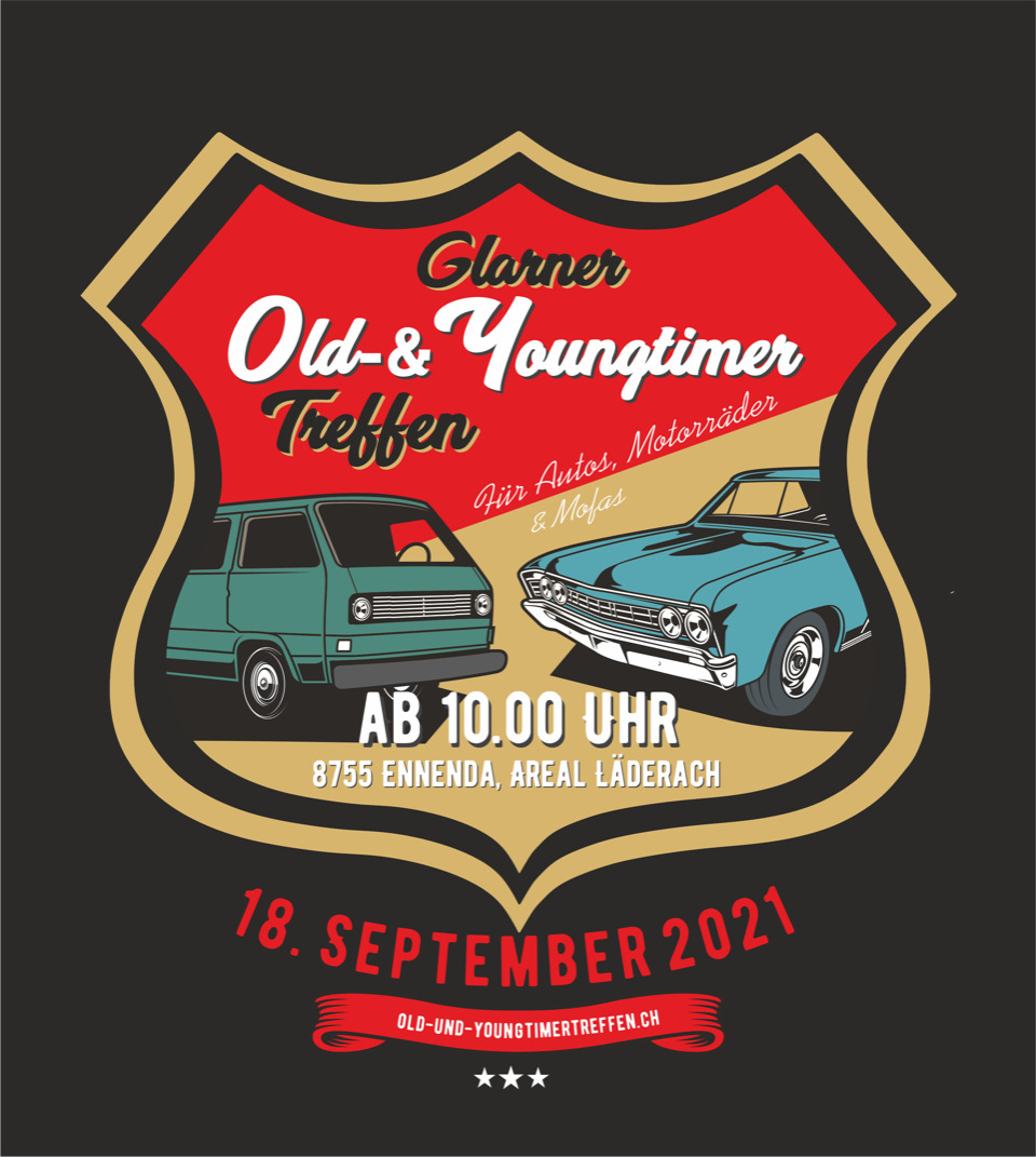 Logo der Veranstaltung «Glarner Old-und-Youngtimertreffen»