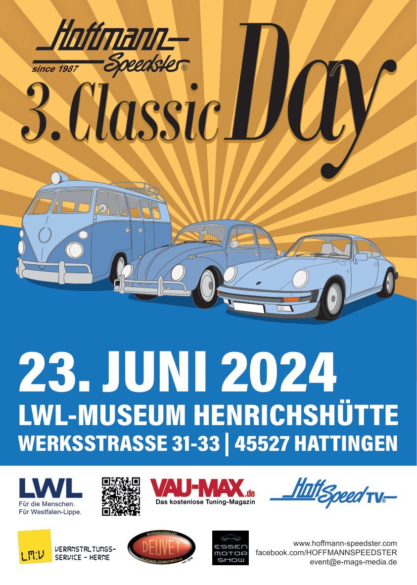 Logo der Veranstaltung «3. Hoffmann Speedster Classic Day»