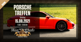 Logo der Veranstaltung «Show your Wheels! Porsche Treffen»