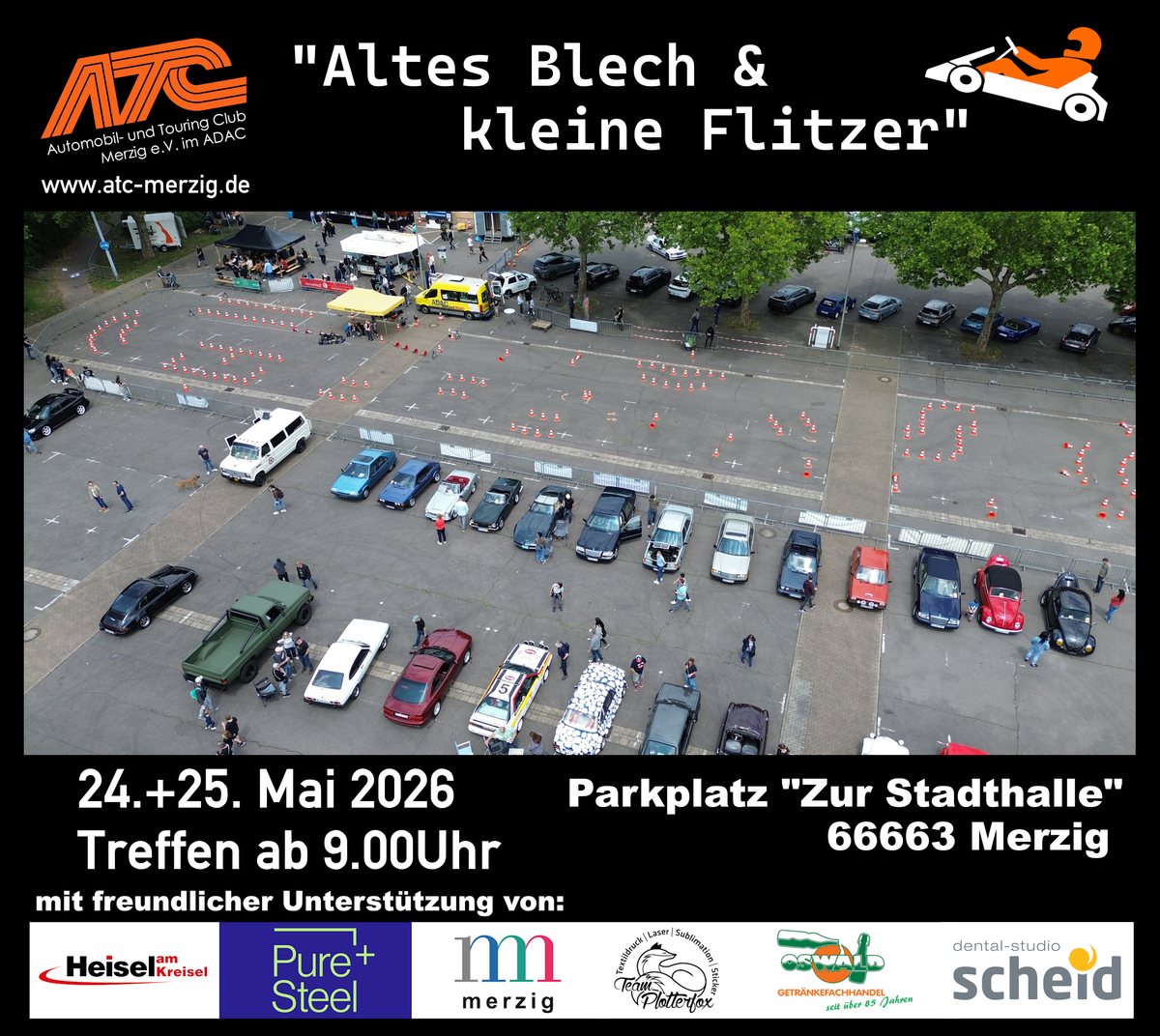 Logo der Veranstaltung «Altes Blech & kleine Flitzer»