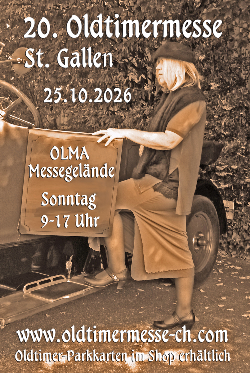 Logo der Veranstaltung «20. Oldtimermesse St. Gallen»