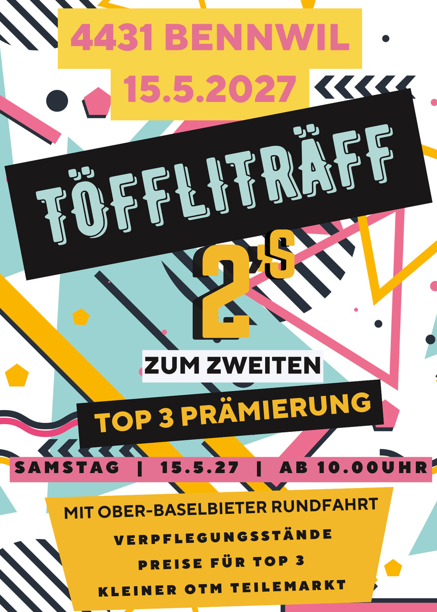 Logo der Veranstaltung «2ter Töffliträff Bennwil»